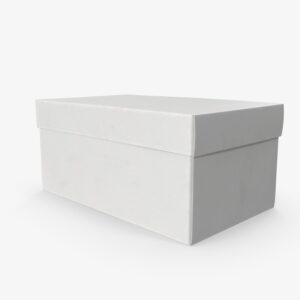 White shoe box